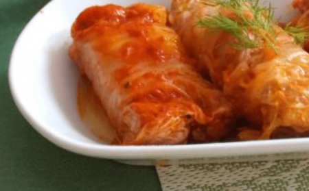 Диетическое меню: голубцы из пекинской капусты с курицей
